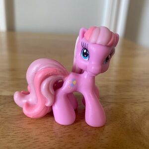 My Little Pony figure and wig.